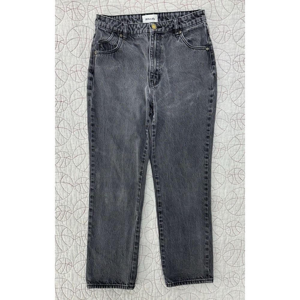 Rolla's Original Straight Jeans Gray High Rise Stretch / Women'sβ 29